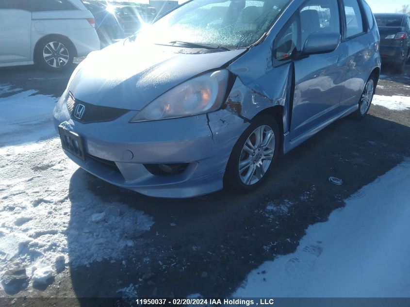 2009 Honda Fit VIN: JHMGE88839S803717 Lot: 11950037