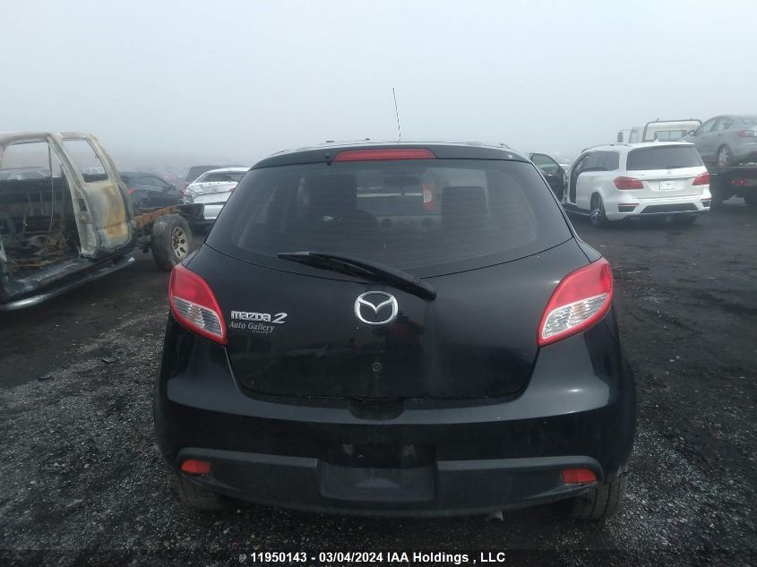 2011 Mazda Mazda2 VIN: JM1DE1HY8B0118190 Lot: 11950143