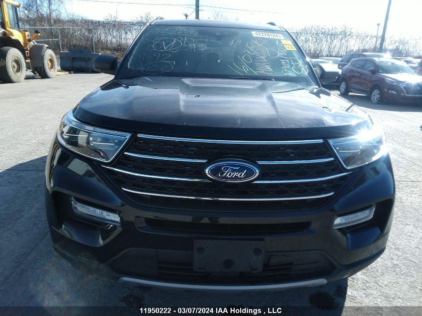 2020 Ford Explorer Xlt VIN: 1FMSK8DH5LGB55393 Lot: 11950222