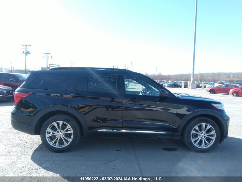 2020 Ford Explorer Xlt VIN: 1FMSK8DH5LGB55393 Lot: 11950222