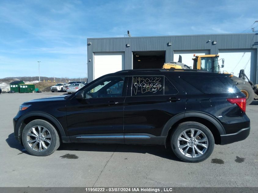 2020 Ford Explorer Xlt VIN: 1FMSK8DH5LGB55393 Lot: 11950222