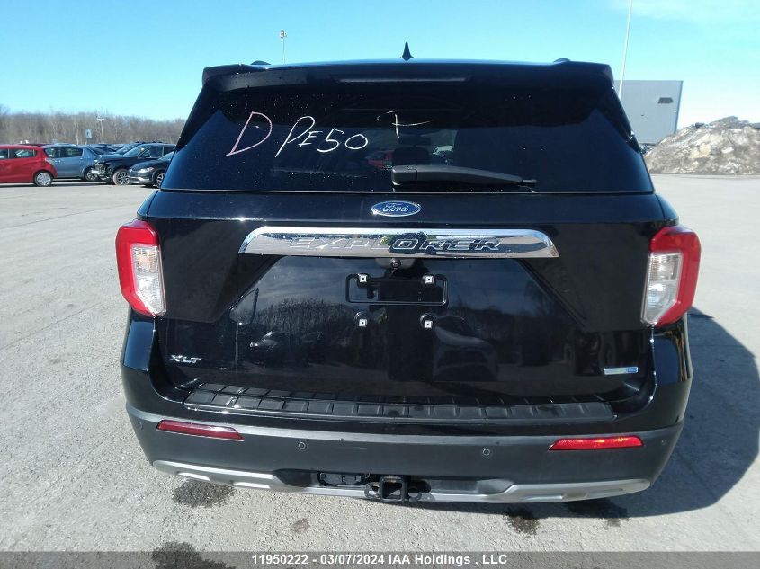 2020 Ford Explorer Xlt VIN: 1FMSK8DH5LGB55393 Lot: 11950222