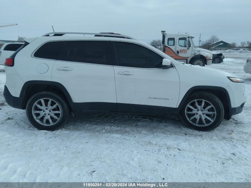 2018 Jeep Cherokee Limited VIN: 1C4PJMDX4JD591115 Lot: 11950291