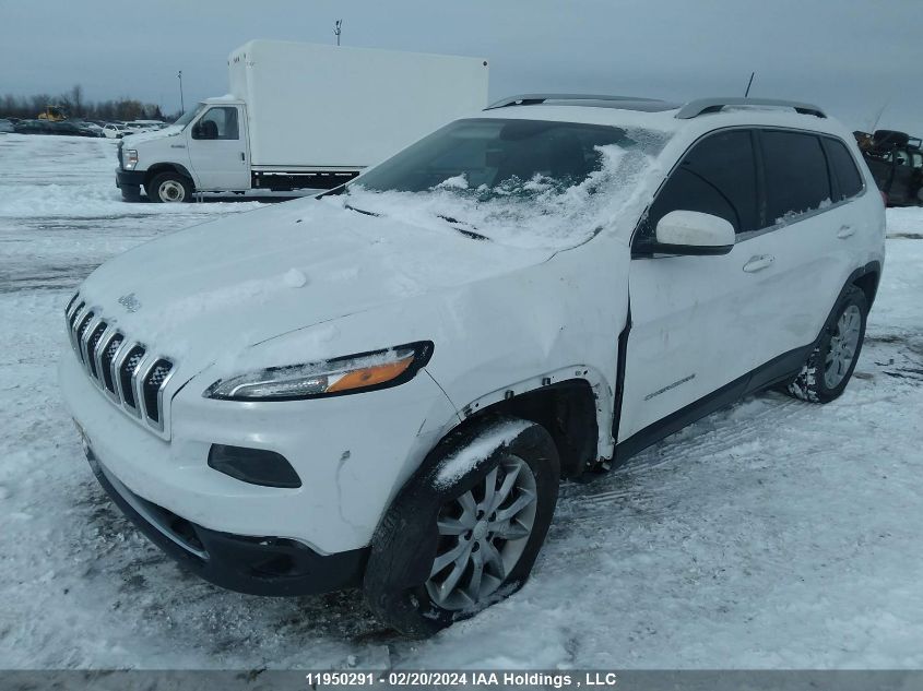 2018 Jeep Cherokee Limited VIN: 1C4PJMDX4JD591115 Lot: 11950291