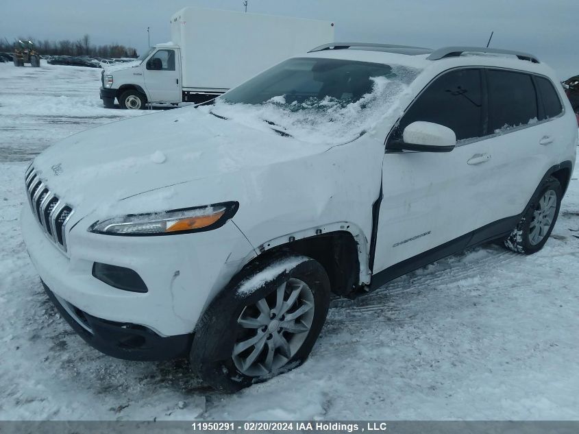 2018 Jeep Cherokee Limited VIN: 1C4PJMDX4JD591115 Lot: 11950291