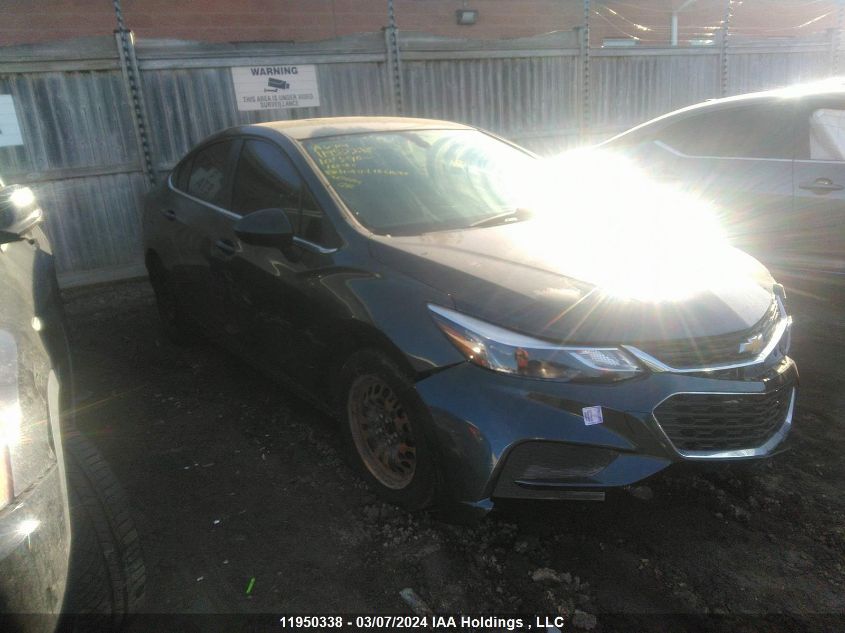 2018 Chevrolet Cruze VIN: 1G1BE5SM2J7101596 Lot: 39236552