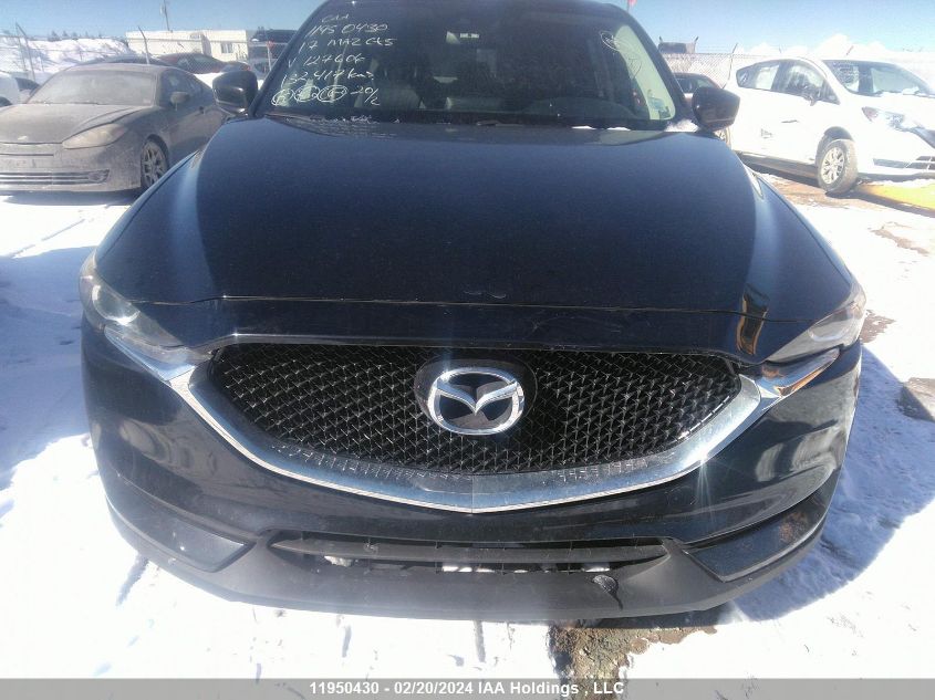 2017 Mazda Cx-5 Touring VIN: JM3KFACL3H0127606 Lot: 11950430