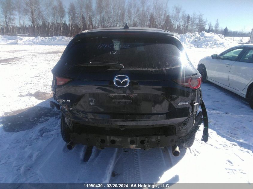 2017 Mazda Cx-5 Touring VIN: JM3KFACL3H0127606 Lot: 11950430