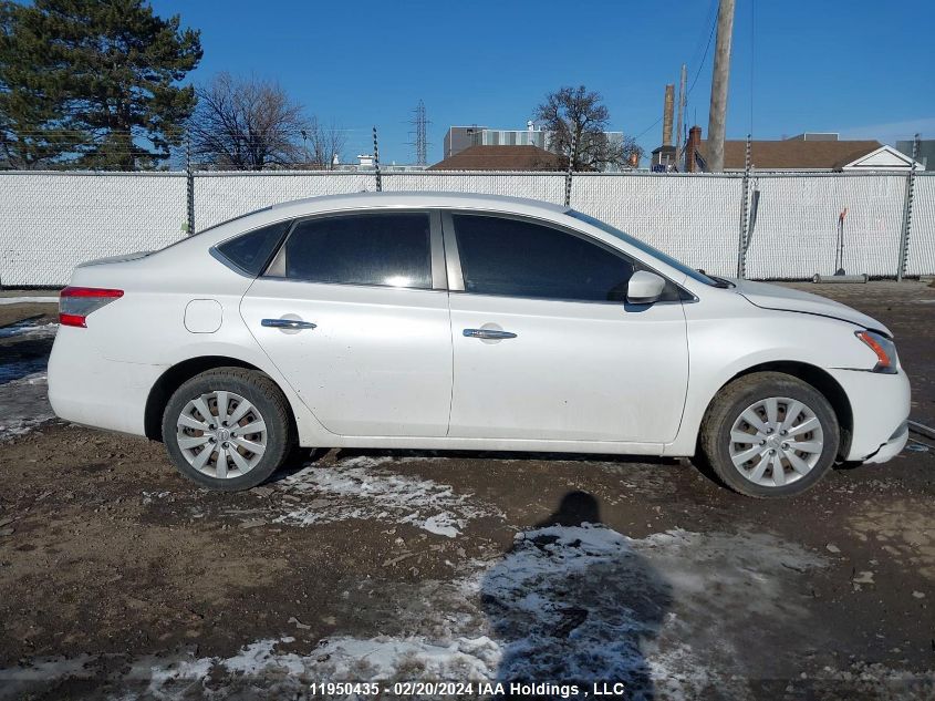 2014 Nissan Sentra S/Sv/Sr/Sl VIN: 3N1AB7AP1EL679504 Lot: 48082994