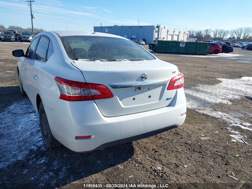 2014 Nissan Sentra S/Sv/Sr/Sl VIN: 3N1AB7AP1EL679504 Lot: 48082994