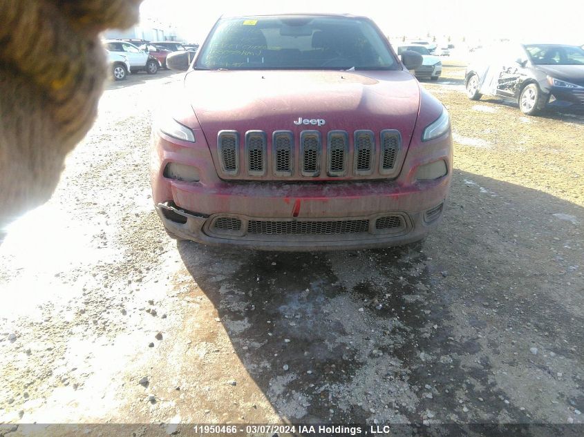 2015 Jeep Cherokee Sport VIN: 1C4PJMAB9FW780735 Lot: 39241396