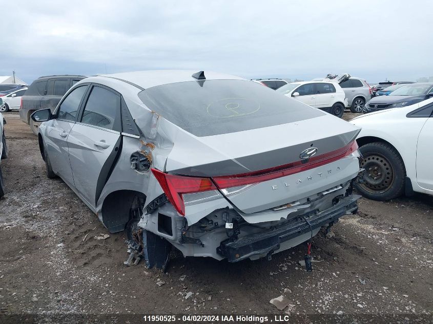 2023 Hyundai Elantra Luxury Ivt VIN: KMHLN4AG2PU422027 Lot: 11950525