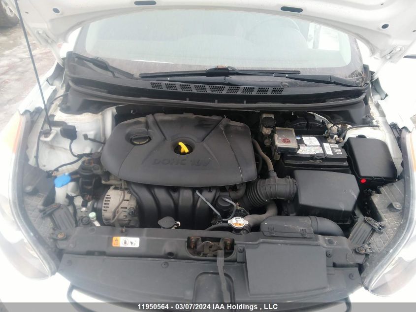 2013 Hyundai Elantra VIN: 5NPDH4AE9DH453778 Lot: 11950564