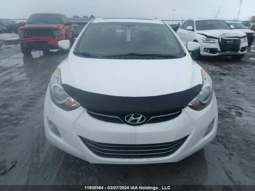 2013 Hyundai Elantra VIN: 5NPDH4AE9DH453778 Lot: 11950564