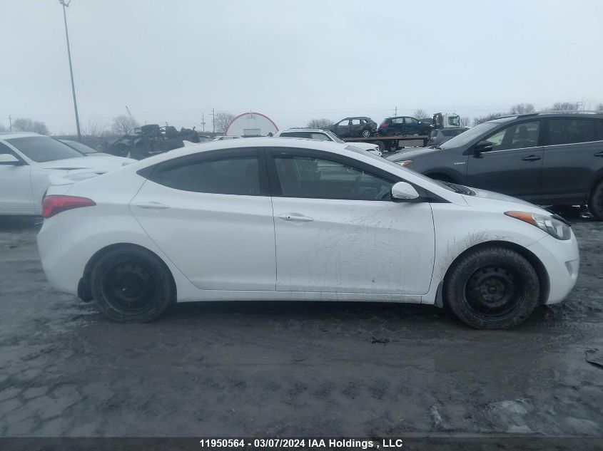 2013 Hyundai Elantra VIN: 5NPDH4AE9DH453778 Lot: 11950564