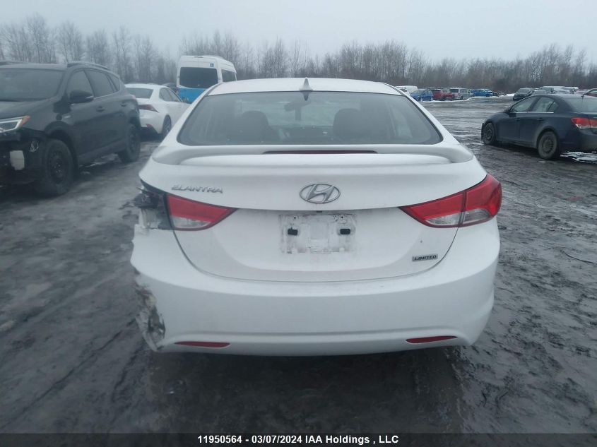 2013 Hyundai Elantra VIN: 5NPDH4AE9DH453778 Lot: 11950564