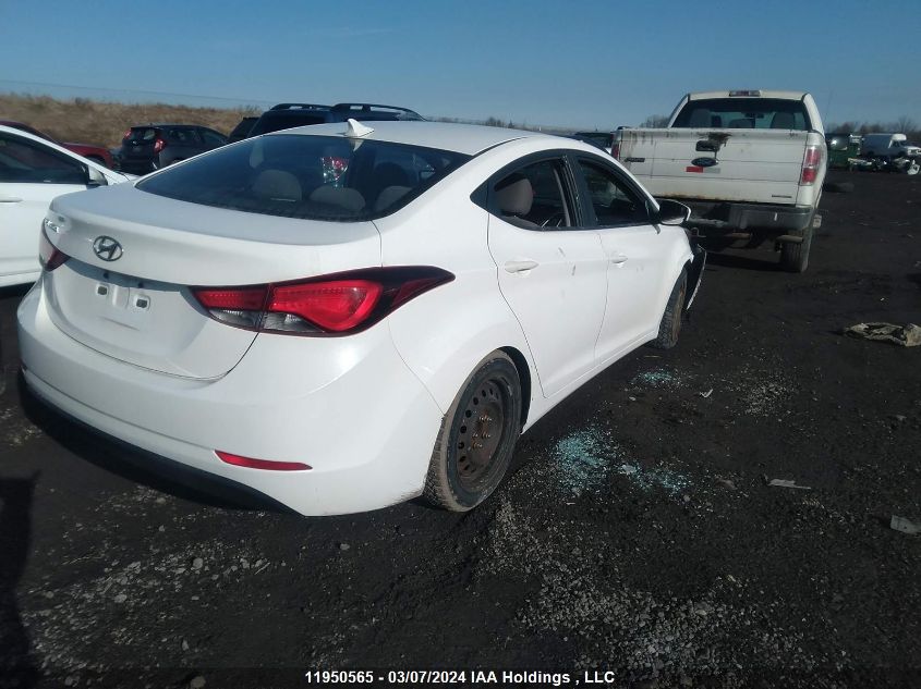 2014 Hyundai Elantra VIN: 5NPDH4AE4EH478802 Lot: 11950565