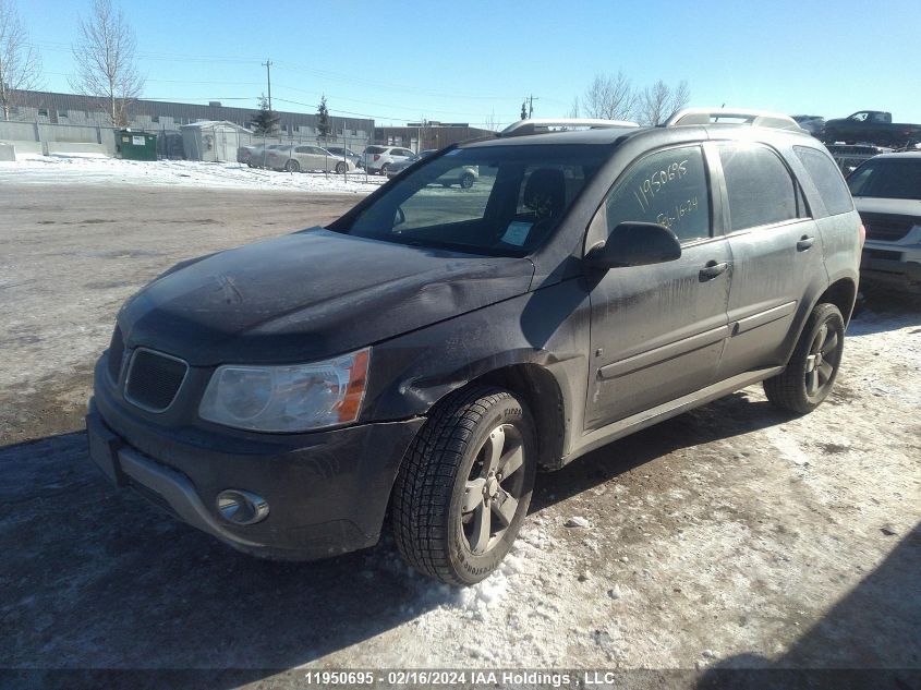 2008 Pontiac Torrent VIN: 2CKDL43F386035076 Lot: 11950695