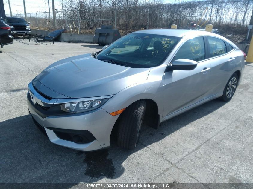 2018 Honda Civic Lx VIN: 2HGFC2F62JH023156 Lot: 11950772