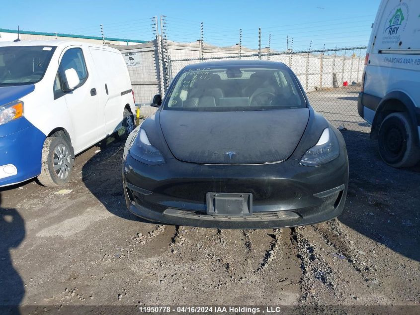 2022 Tesla Model 3 VIN: 5YJ3E1EB5NF231631 Lot: 39241325