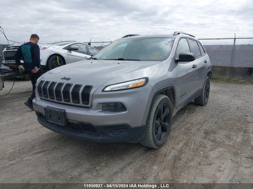 2016 Jeep Cherokee Sport VIN: 1C4PJMABXGW312966 Lot: 11950927