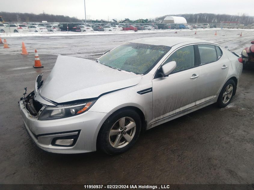 2015 Kia Optima VIN: KNAGM4A78F5530411 Lot: 11950937