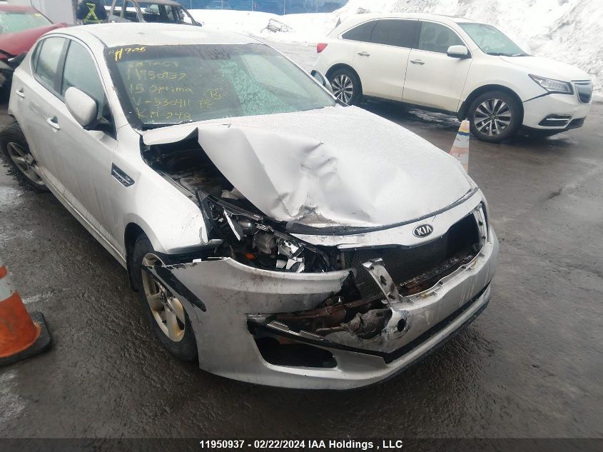 2015 Kia Optima VIN: KNAGM4A78F5530411 Lot: 11950937