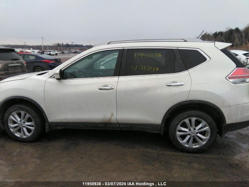 2014 Nissan Rogue VIN: 5N1AT2MV4EC787517 Lot: 11950938