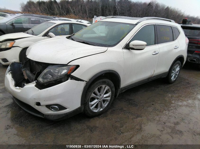 2014 Nissan Rogue VIN: 5N1AT2MV4EC787517 Lot: 11950938