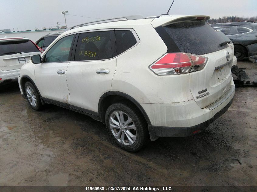 2014 Nissan Rogue VIN: 5N1AT2MV4EC787517 Lot: 11950938