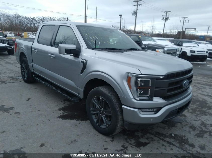 2023 Ford F150 Supercrew VIN: 1FTEW1EP7PFA10970 Lot: 11950985