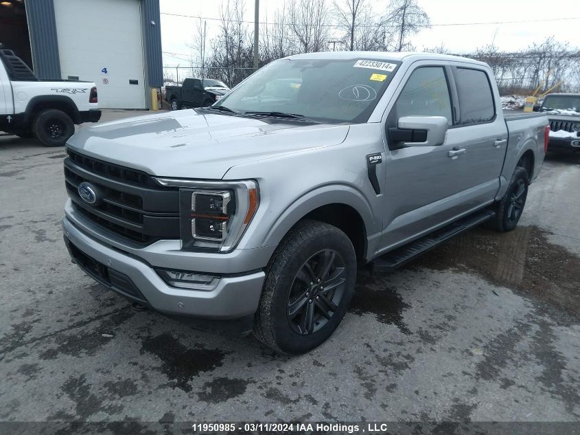 2023 Ford F150 Supercrew VIN: 1FTEW1EP7PFA10970 Lot: 11950985