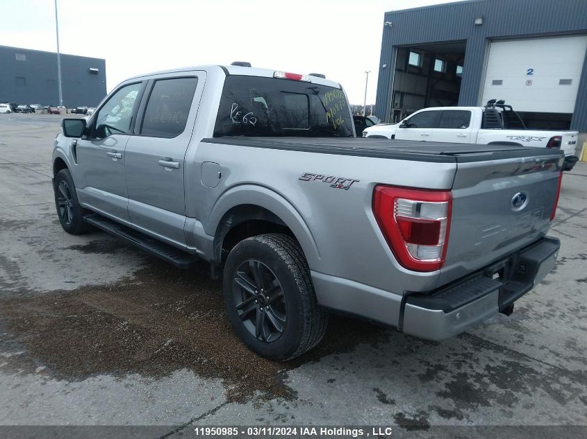 2023 Ford F150 Supercrew VIN: 1FTEW1EP7PFA10970 Lot: 11950985