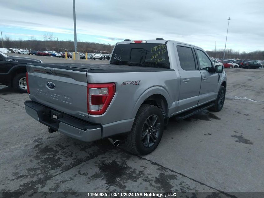 2023 Ford F150 Supercrew VIN: 1FTEW1EP7PFA10970 Lot: 11950985