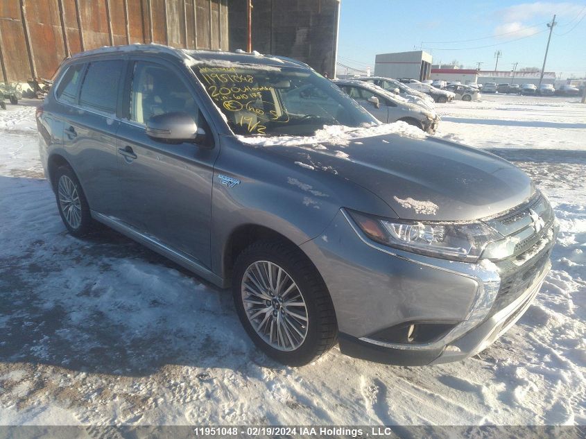 2020 Mitsubishi Outlander Phev VIN: JA4J24A51LZ610175 Lot: 11951048