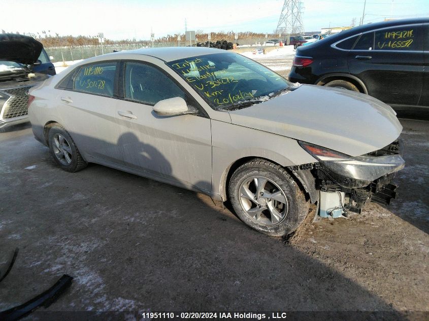 2022 Hyundai Elantra VIN: KMHLM4AG3NU301278 Lot: 39236411