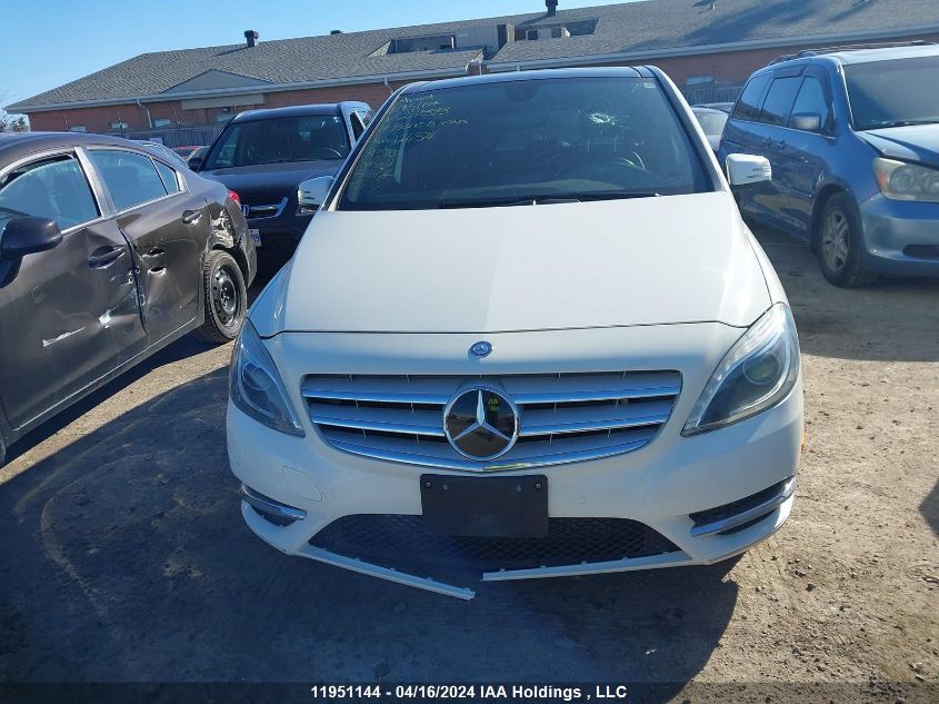 2014 Mercedes-Benz B-Class VIN: WDDMH4EB6EJ277593 Lot: 48134944