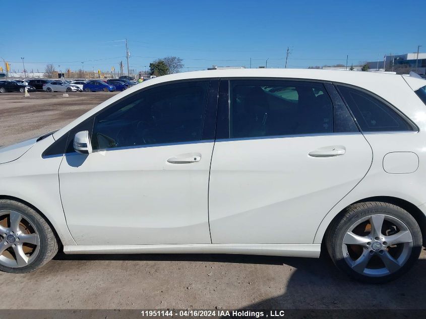 2014 Mercedes-Benz B-Class VIN: WDDMH4EB6EJ277593 Lot: 48134944