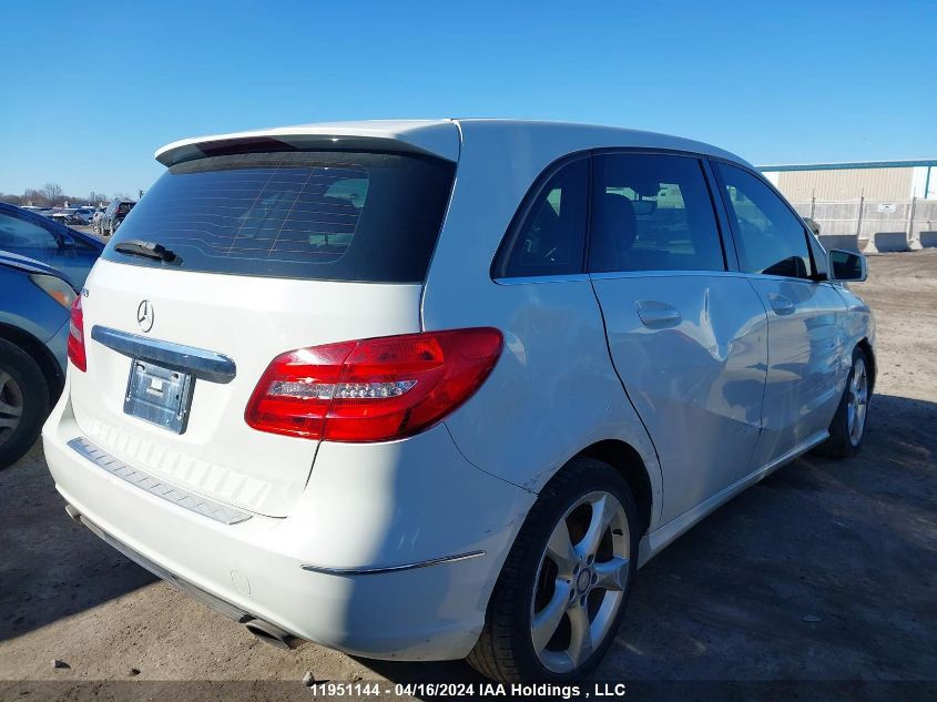 2014 Mercedes-Benz B-Class VIN: WDDMH4EB6EJ277593 Lot: 48134944