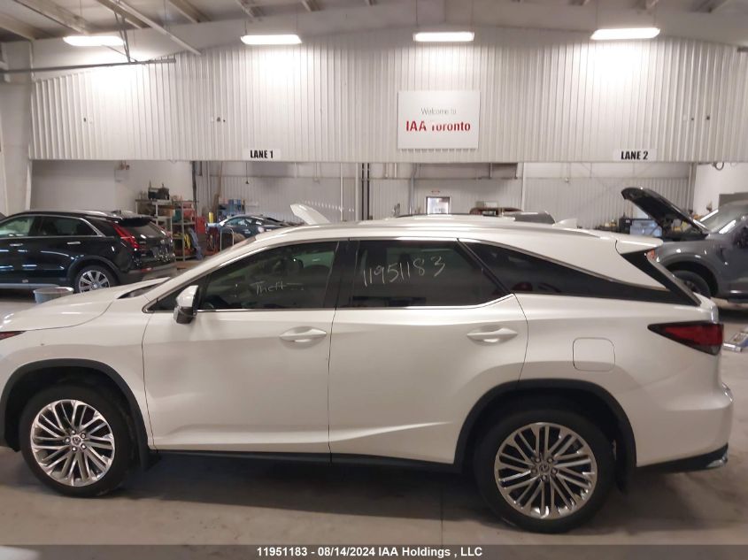 2022 Lexus Rx 350L VIN: JTJJZKFA1N2035712 Lot: 11951183