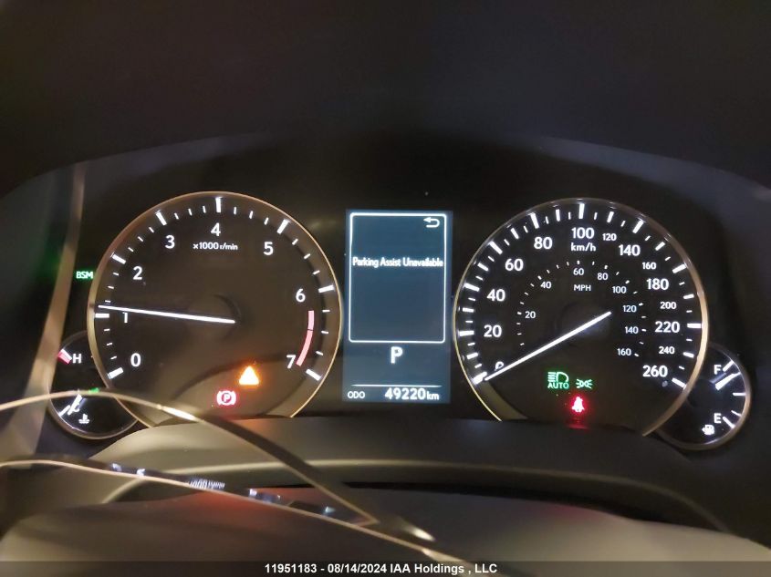 2022 Lexus Rx 350L VIN: JTJJZKFA1N2035712 Lot: 11951183