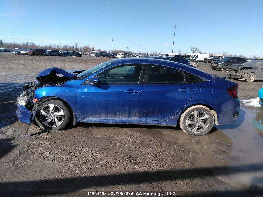 2020 Honda Civic Sedan VIN: 2HGFC2F54LH030376 Lot: 39242186