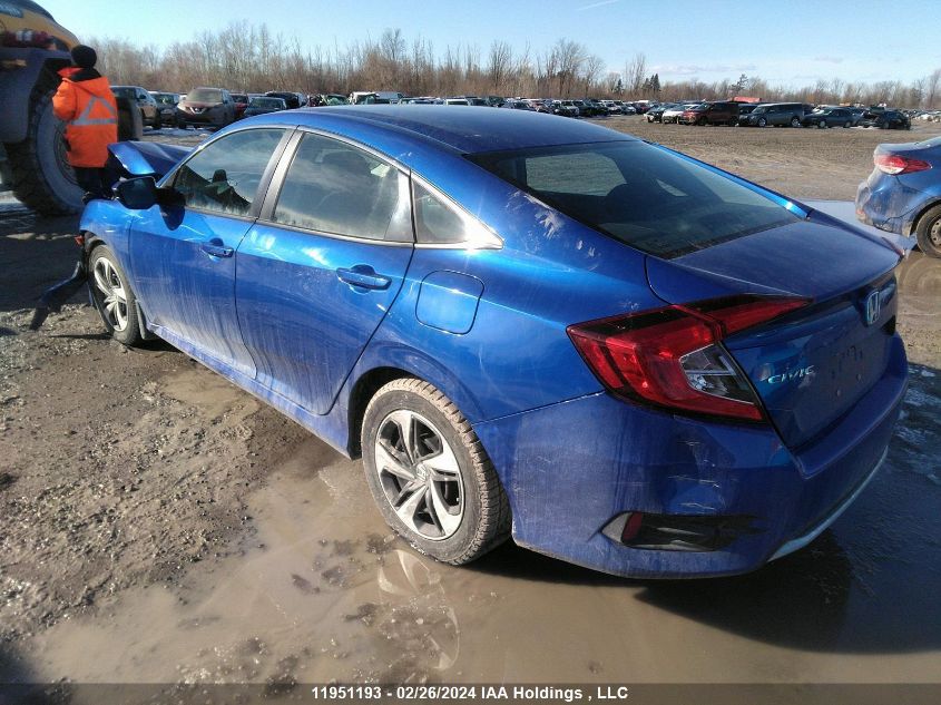 2020 Honda Civic Sedan VIN: 2HGFC2F54LH030376 Lot: 39242186