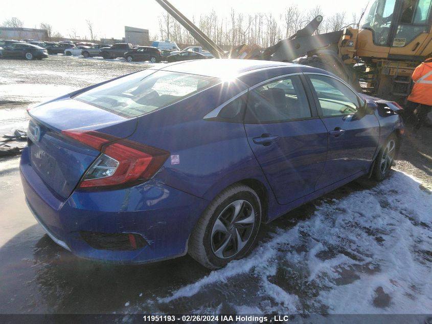 2020 Honda Civic Sedan VIN: 2HGFC2F54LH030376 Lot: 39242186