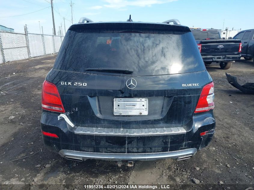 2014 Mercedes-Benz Glk-Class Glk 250 Bluetec VIN: WDCGG0EB2EG259568 Lot: 11951234