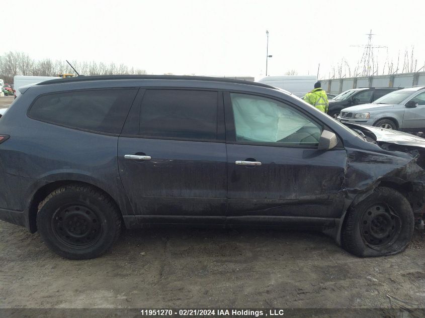 2013 Chevrolet Traverse Ls VIN: 1GNKVFED3DJ136140 Lot: 11951270