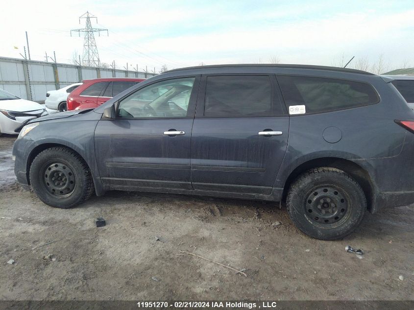 2013 Chevrolet Traverse Ls VIN: 1GNKVFED3DJ136140 Lot: 11951270