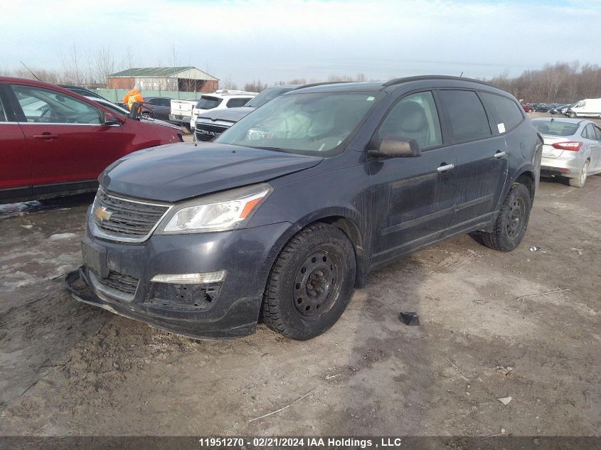 2013 Chevrolet Traverse Ls VIN: 1GNKVFED3DJ136140 Lot: 11951270