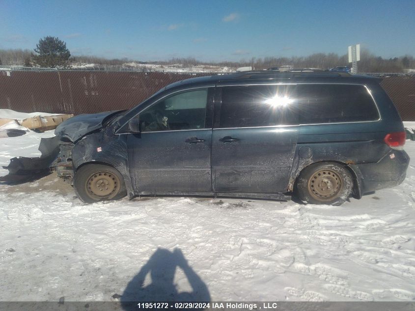 2009 Honda Odyssey VIN: 5FNRL386X9B505079 Lot: 11951272