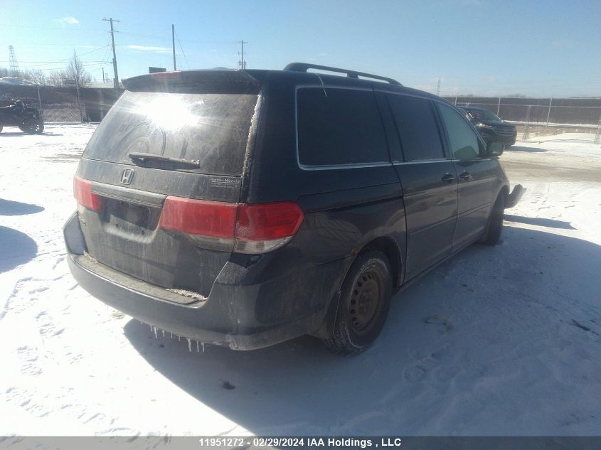 2009 Honda Odyssey VIN: 5FNRL386X9B505079 Lot: 11951272